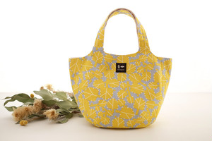 まあるいミニバッグ「朝つゆ」黄色