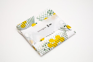 ハンカチ・お弁当包み「バスケット」黄色